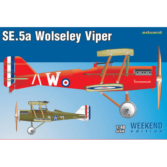 Eduard - Eduard 8454 1/48 SE.5a Wolseley Viper Plastic Model Kit