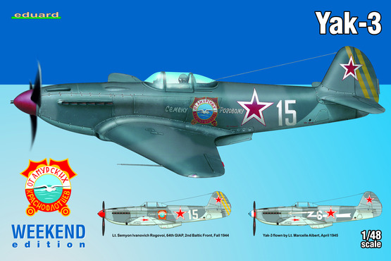 8457 1/48 Yak3 Plastic Model Kit