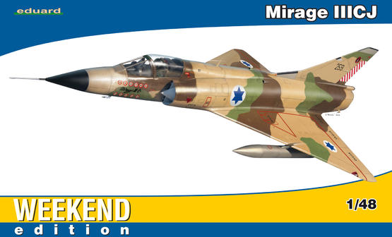 8494 1/48 Mirage IIICJ Plastic Model Kit