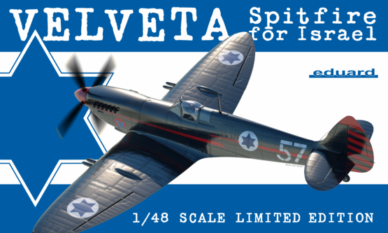 Eduard - Eduard 11111 1/48 Velveta / Spitfire for Israel Plastic Model Kit