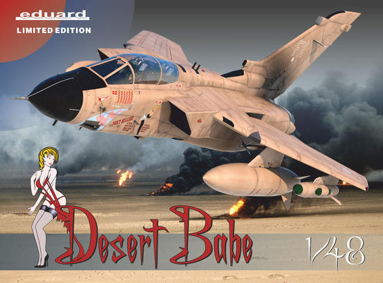 11136 1/48 Tornado GR.1 Desert Babe Limited edition Plastic Model Kit