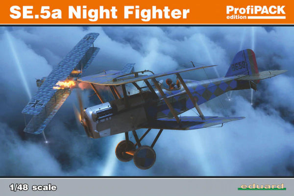 Eduard - Eduard 82133 1/48 SE.5a Night Fighter ProfiPack Plastic Model Kit