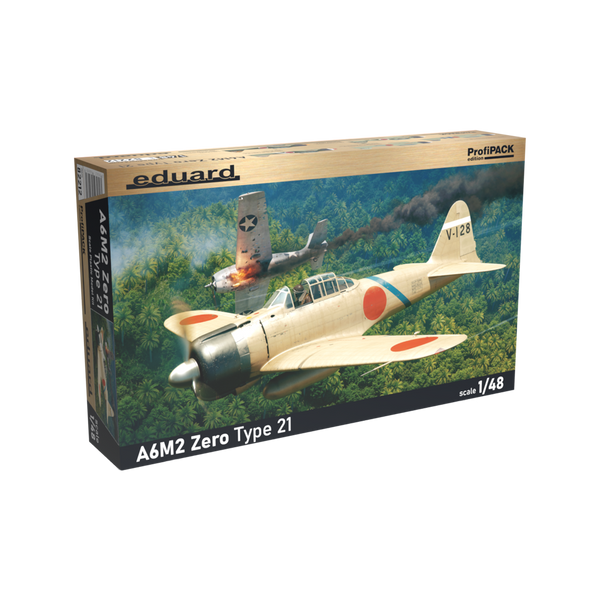 1/48 A6M2 Zero Type 21 Plastic Model Kit