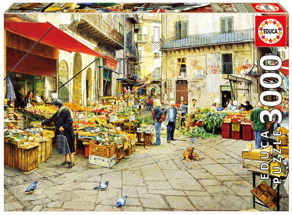 3000pc La Vucciria Market Palermo