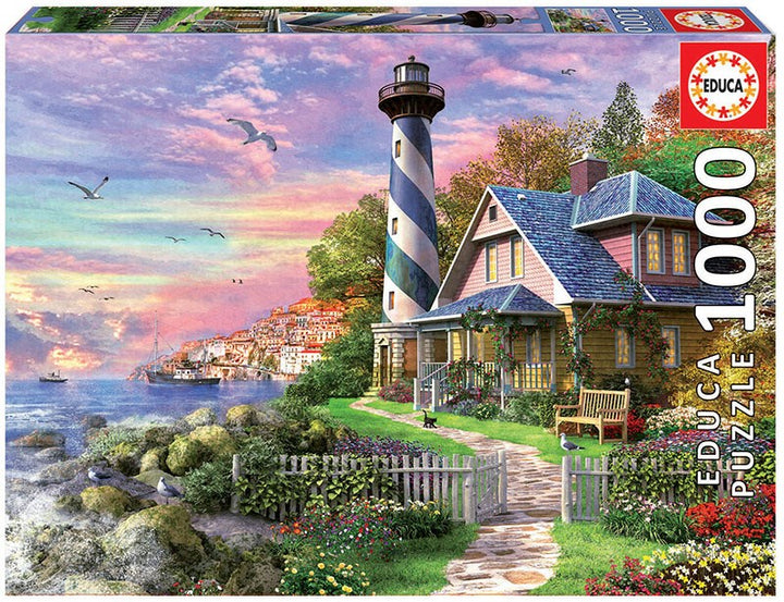 1000pc Light House at Rock Bay