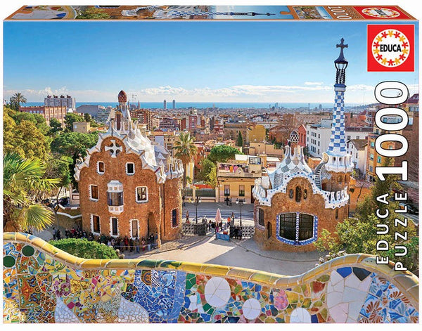 1000pc Barcelona View From Park Guell