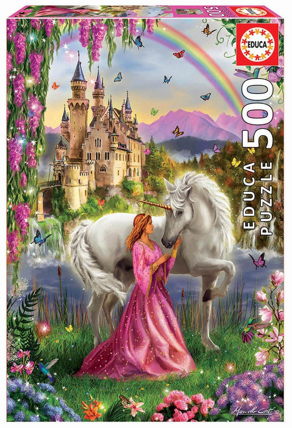 500pc Fairy and Unicorn