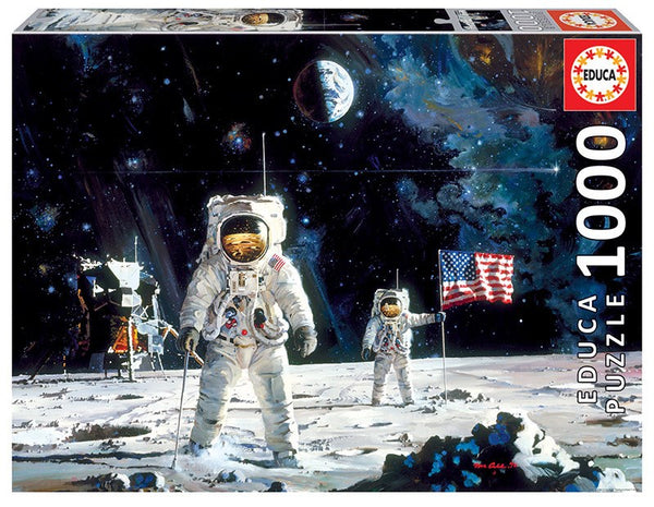 1000pc Robert Mccall First Men on the Moon