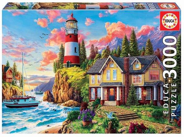 3000pc Lighthouse Landscape