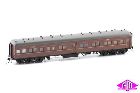 Eureka Models - HO NSWGR Sitting Carriage MCS796 (Indian Red)