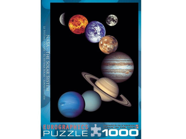 1000pc NASA Solar System