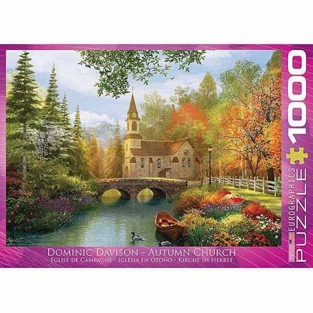 1000pc Autumn Church