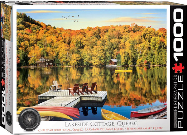 1000pc Lakeside Cottage Quebec