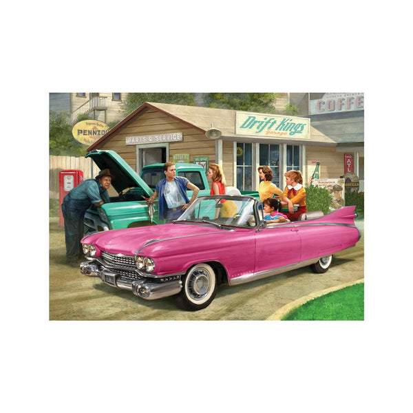 1000pc American Classics Pink Caddy