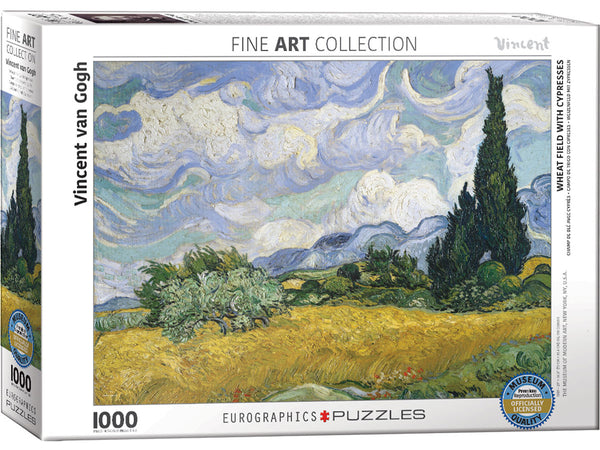 1000pc Van Gogh Wheat Field