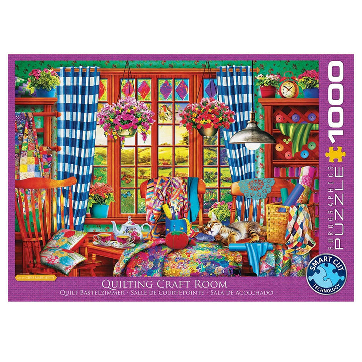 Eurographics - Eurographics 1000pc Patchwork Craft Room