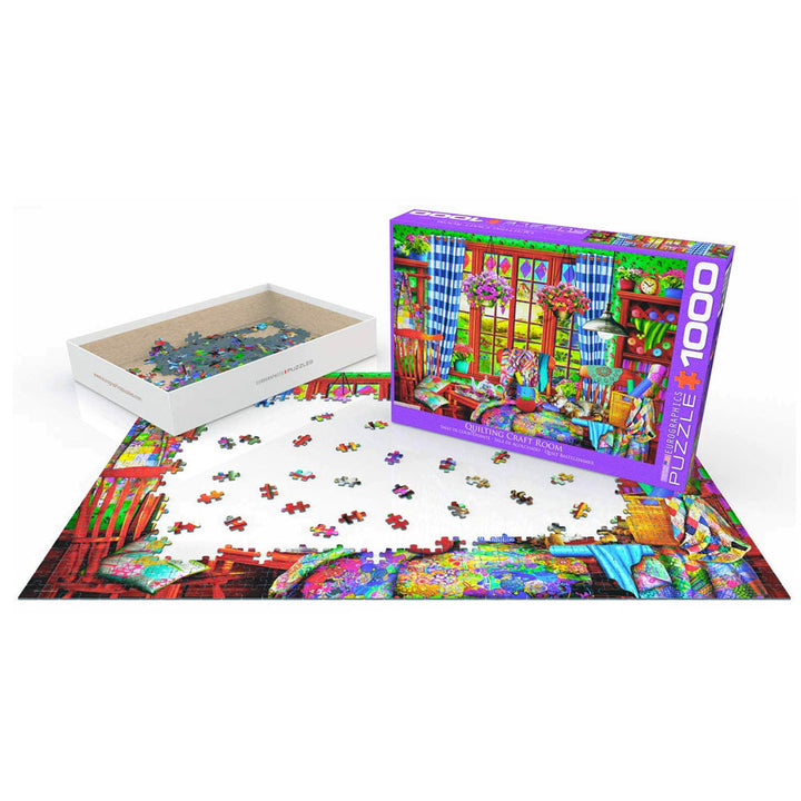 Eurographics - Eurographics 1000pc Patchwork Craft Room