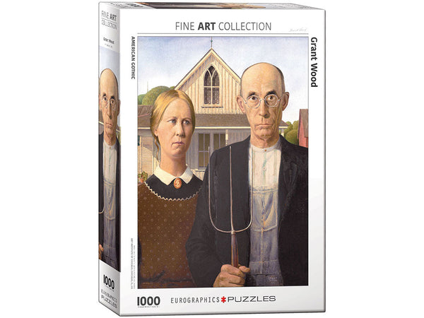 1000pc Wood American Gothic