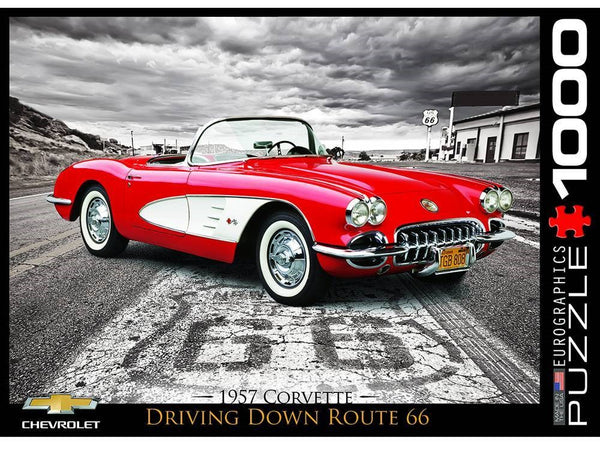 1000pc Corvette 1957