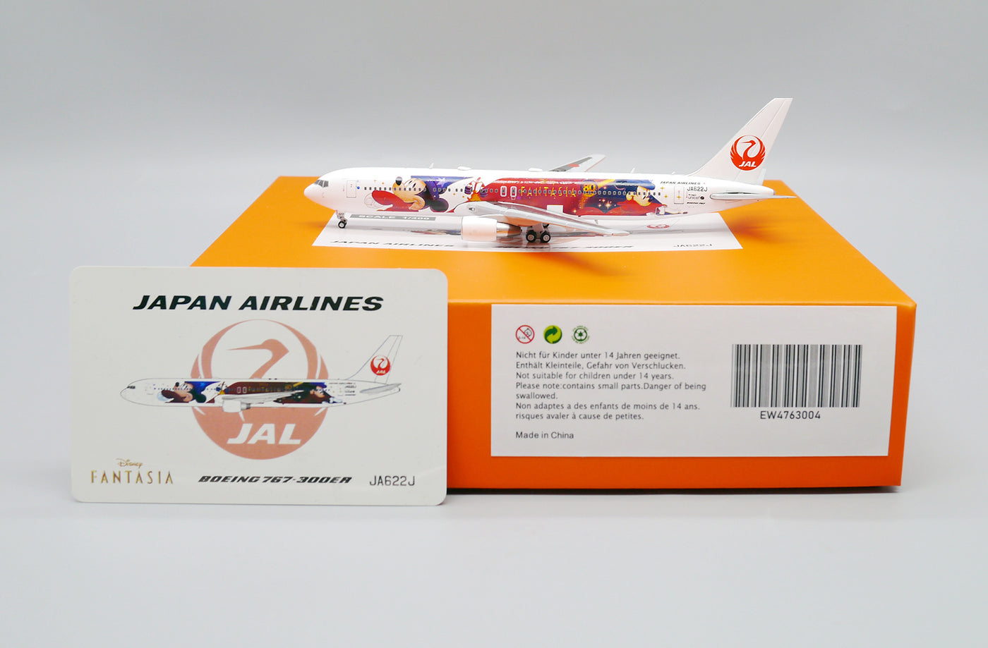 1/400 Japan Airlines B767300(ER) Disney Fantasia (JA622J)