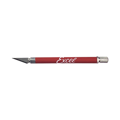 Excel K18 GripOn Knife Red with Safety Cap