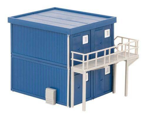 Faller - 4 Building Site Containers Blue