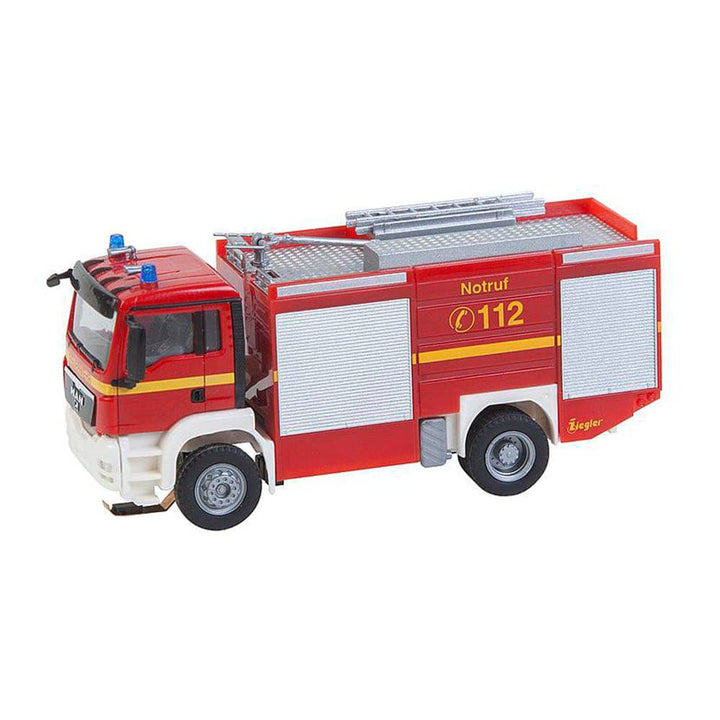 Faller - Faller HO MAN Fire Engine w/Flashing Lights