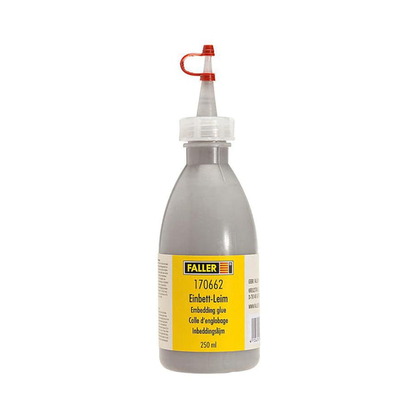 Faller - Glue, gravel grey, 250 ml