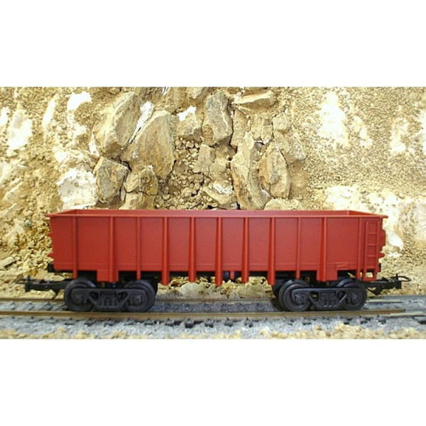 HO Ore Gondola Wagon Style A  Red Oxide