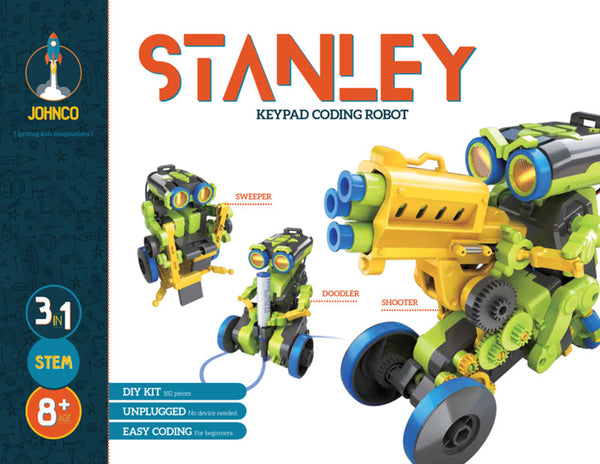 Stanley 3in1 Keypad Coding Robot