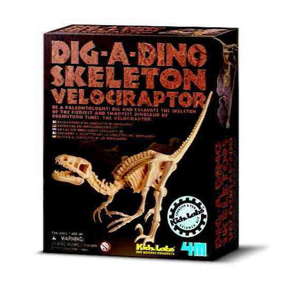 Kidz Lab Dig A Dinosaur Velociraptor