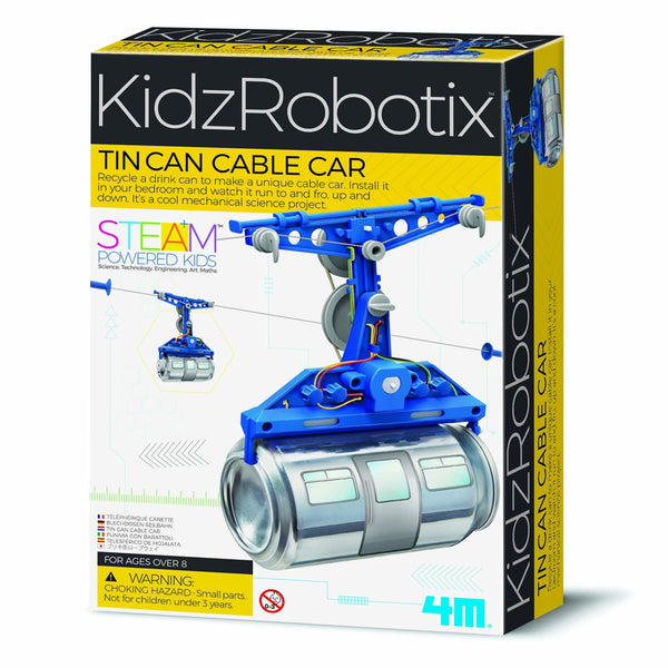 4M - KidzRobotix: Tin Can Cable Car