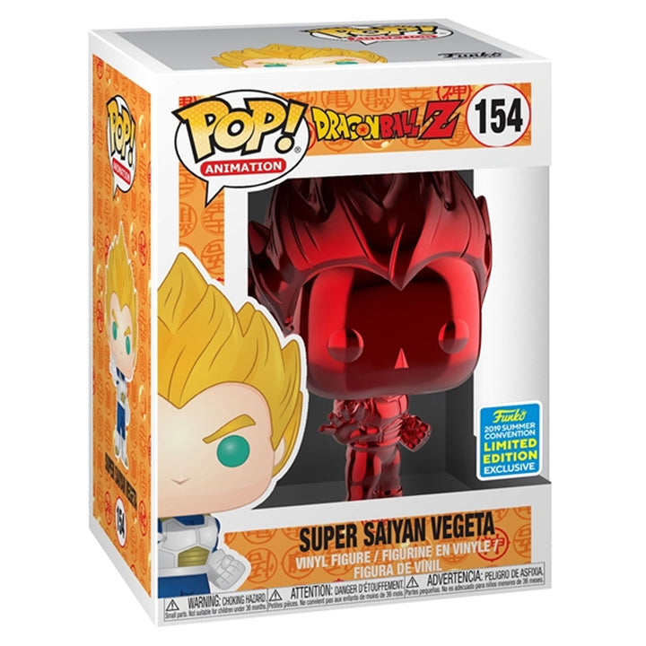 Funko - Dragon Ball Z Vegeta Red CH Pop!  SD19 RS