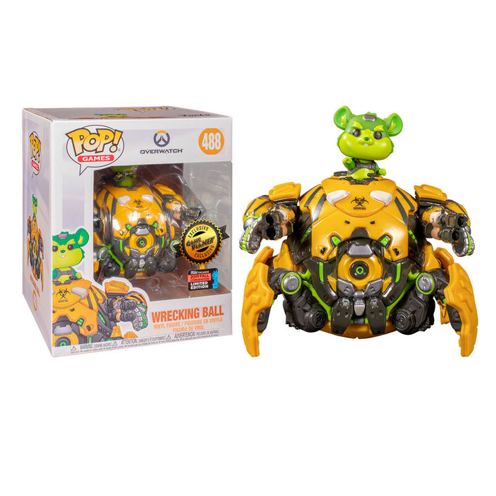 Funko - Overwatch Toxic Wrecking Ball 6" Pop!