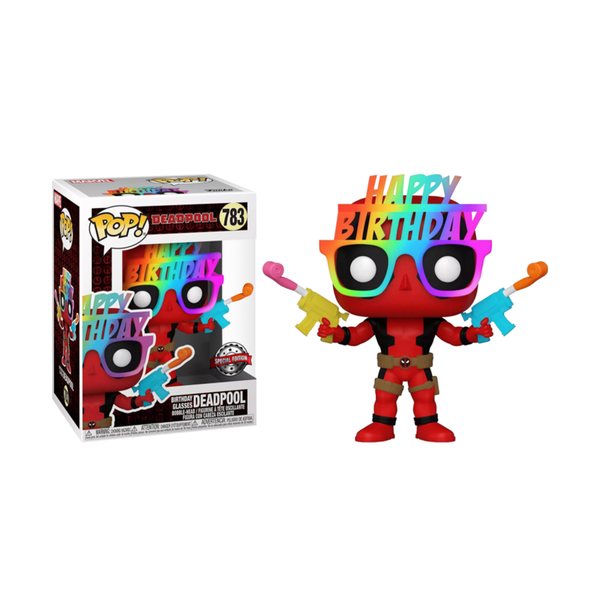 Deadpool  Birthday Glasses 30th ANNIV Pop! RS