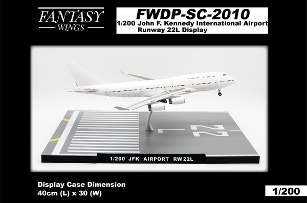 1/200 John F. Kennedy International Airport RWY 22L Display Stand