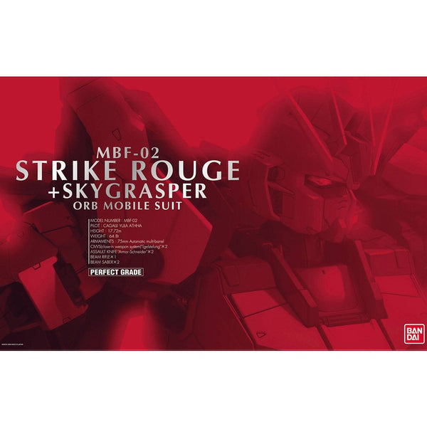 Bandai - PG 1/60 STRIKE ROUGE + SKY GRASPER