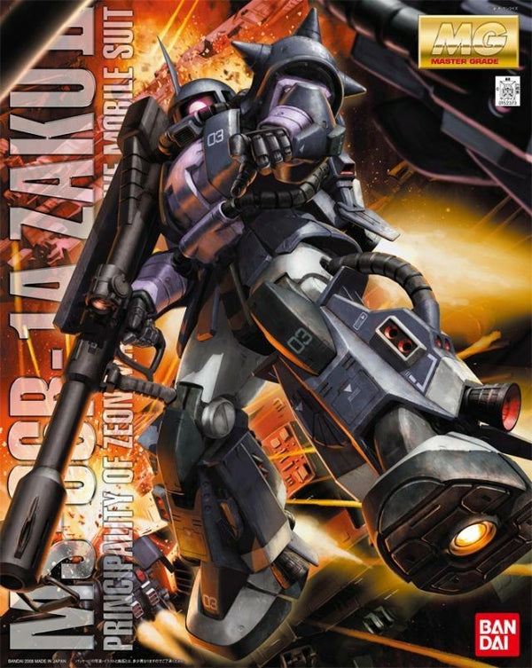 Bandai - MG 1/100 ZAKU II BLACK TRI-STARS Ver. 2.0