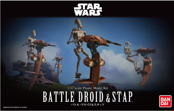 1/12 STAR WARS BATTLE DROID & STAP