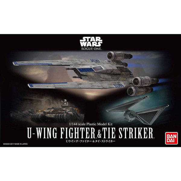 Bandai - 1/144 U-WING FIGHTER & TIE STRIKER