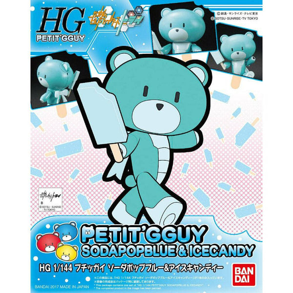 Bandai - 1/144 HG Petit'Gguy Sodapopblue & Icecan