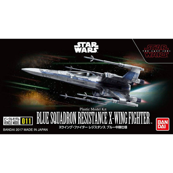 Bandai - STAR WARS VEHICLE MODEL 011 BLUE SQUADRON RESISTANCE W-WING FIGHTER