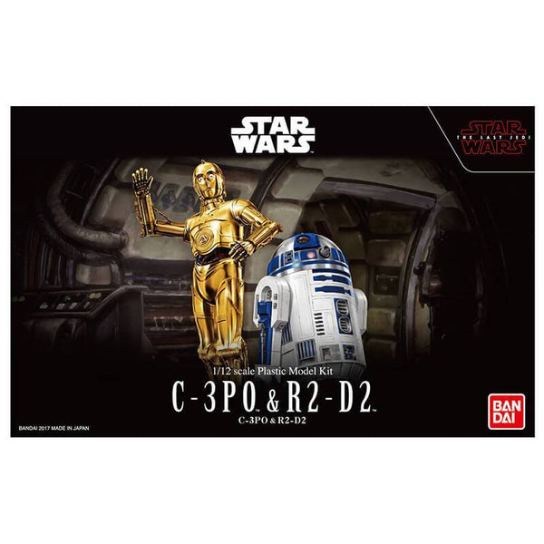 1/12 STAR WARS C3PO & R2D2