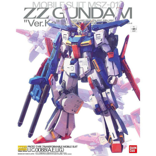 Bandai - MG 1/100 ZZ GUNDAM Ver.Ka