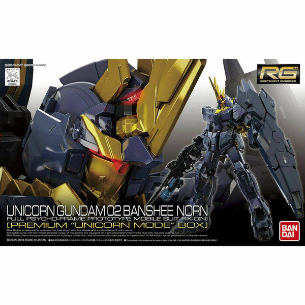 Bandai - 1/144 RG Unicorn Gundam 02 Banshee Spec