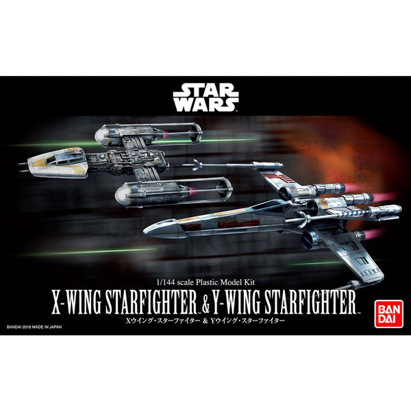 Bandai - 1/144 X-WING STARFIGHTER & Y-WING STARFIGHTER