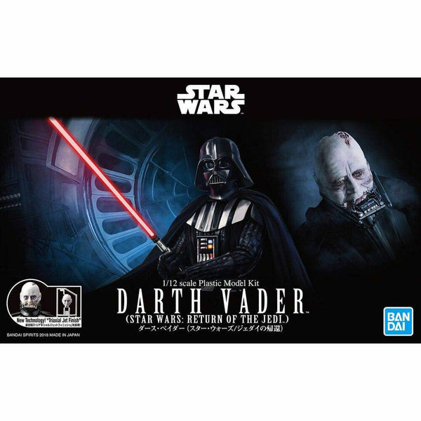 Bandai - 1/12 STAR WARS DARTH VADER (STAR WARS: RETURN OF THE JEDI)