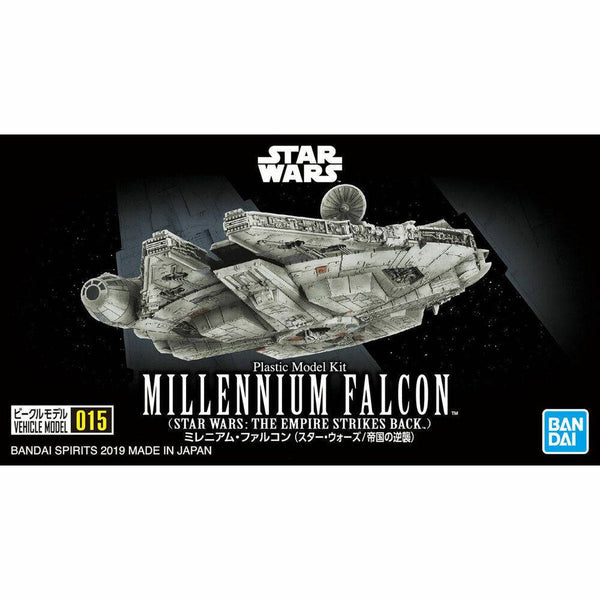 Bandai - STAR WARS VEHICLE MODEL 015 MILLENNIUM FALCON [STAR WARS: THE EMPIRE STRIKES BACK]