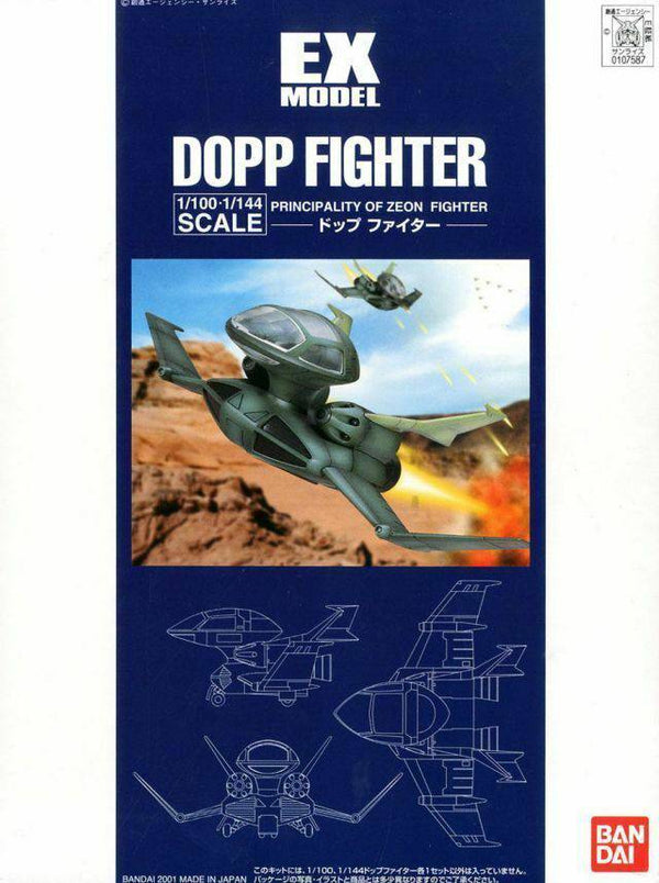 Bandai - 1/100 & 1/144 EX-04 Dopp Fighter