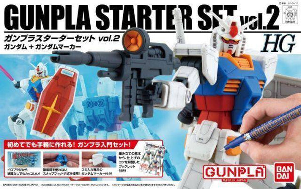 Bandai - 1/144 HG GUNPLA STARTER SET vol.2